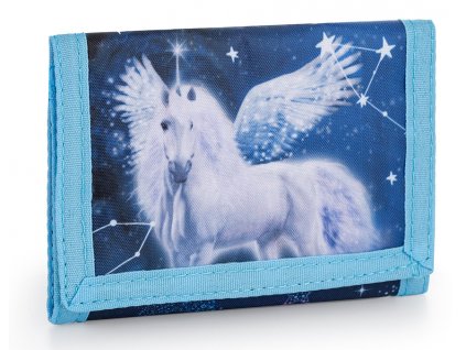 Dětská textilní peněženka Pegas Kůň Jednorožec 9-57823