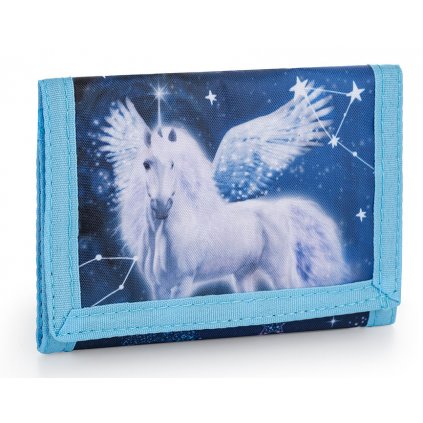 Dětská textilní peněženka Pegas Kůň Jednorožec 9-57823