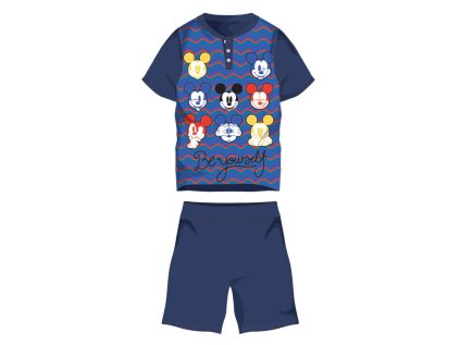 PYŽAMO MICKEY box Evi 0021 tm. modré (Velikost 3)