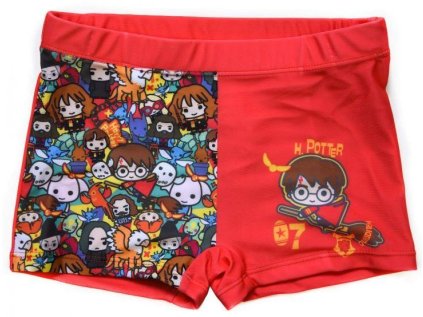 PLAVKY HARRY POTTER em 389 červené (Velikost 4-5)