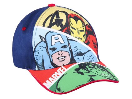 KŠILTOVKA AVENGERS Cer 9018 tm. modrá (Velikost 53)