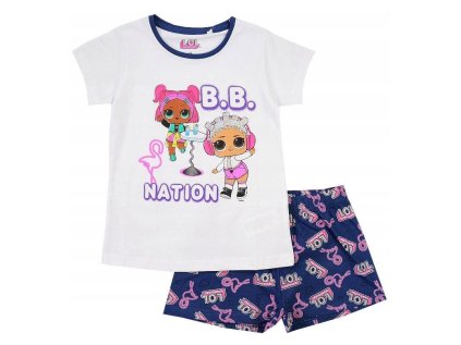 PYŽAMO LOL em 199 bílo - tm. modré (Velikost 4)