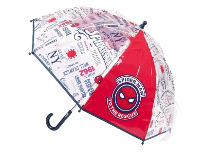 DEŠTNÍK SPIDERMAN Cer 2400000559 tm. modrý (Velikost uni)