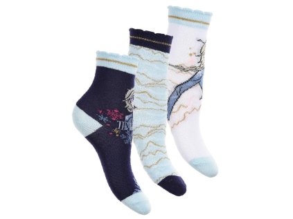 SADA 3 KS PONOŽKY FROZEN Ev 0601-1 (Velikost 23-26)