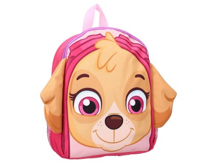 3D BATOH TLAPKOVÁ PATROLA Va 2779 malinový (Velikost uni)