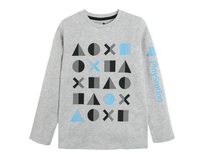 TRIKO PLAYSTATION FUK 087 šedé (Velikost 6)