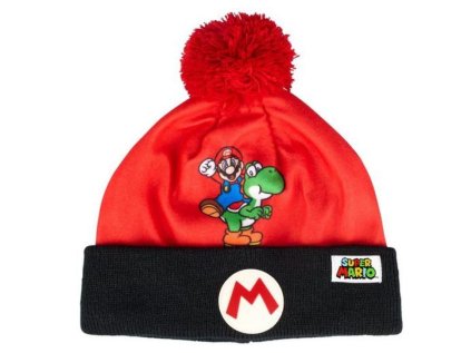 ČEPICE SUPER MARIO F UK 54883 červená (Velikost 52)