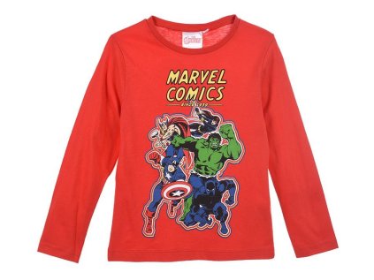TRIKO MARVEL COMICS vh 1149 červené (Velikost 10)
