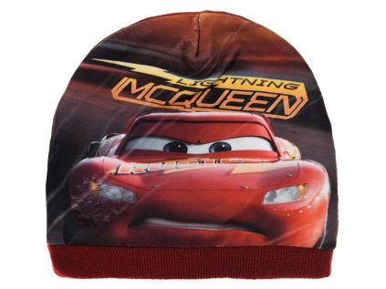 ČEPICE CARS rh 4232 tm. červená (Velikost 52)