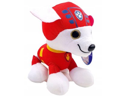 PLYŠOVÁ HRAČKA TLAPKOVÁ PATROLA MP 20069903 Marshall červený (Velikost uni)