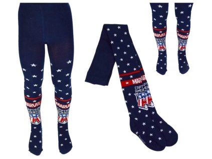 PUNČOCHÁČE AVENGERS MARVEL em 416 tm. modré (Velikost 4-5)