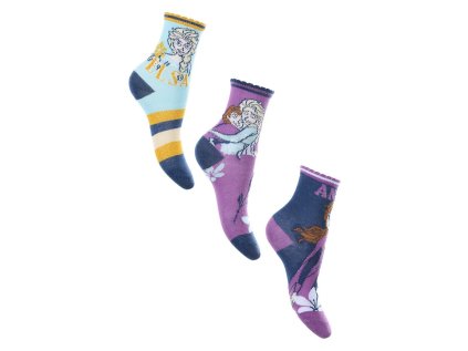 SADA 3 KS PONOŽKY FROZEN vh 0611-2 (Velikost 23-26)