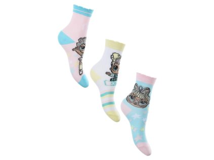 SADA 3 KS PONOŽKY LOL vh 0683-1 (Velikost 23-26)