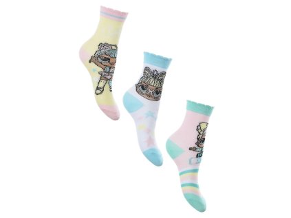 SADA 3 KS PONOŽKY LOL vh 0683-2 (Velikost 23-26)