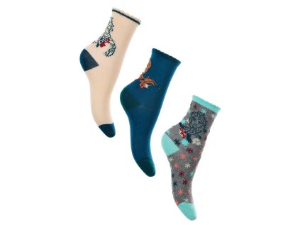 SADA 3 KS PONOŽKY FROZEN vh 0603-1 (Velikost 23-26)