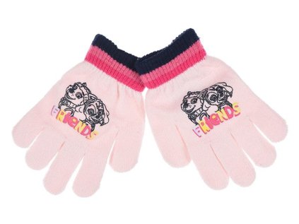 RUKAVICE TLAPKOVÁ PATROLA vh 4116 růžové (Velikost uni)