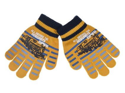 RUKAVICE HARRY POTTER vh 4100 žluté (Velikost uni)