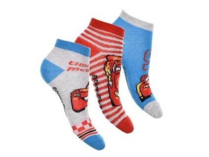 SADA 3 KS PONOŽKY CARS er 0615-2 (Velikost 23-26)