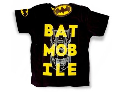 TRIČKO BATMAN em 444 černé (Velikost 104)