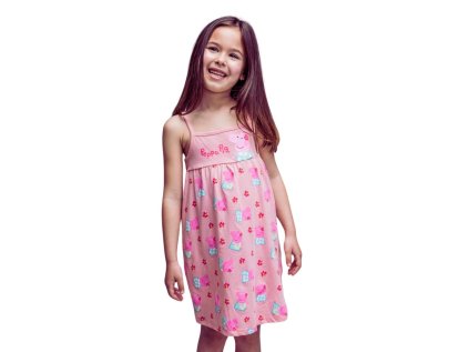 ŠATY PEPPA PIG Cer 6986 růžové (Velikost 2)