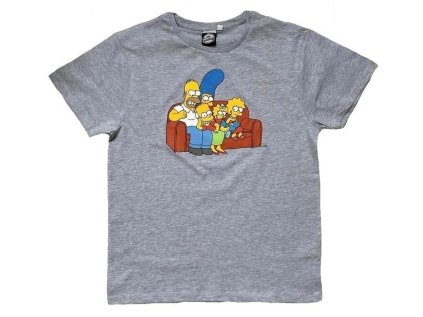 TRIČKO SIMPSON - dospělé vel. FUK s23 39261 - 020 šedé (Velikost S)