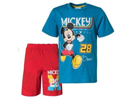 PYŽAMO MICKEY F UK s23 39247 -155 modro - červené (Velikost 3)