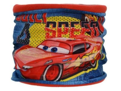 NÁKRČNÍK CARS rh 4246 červený (Velikost uni)