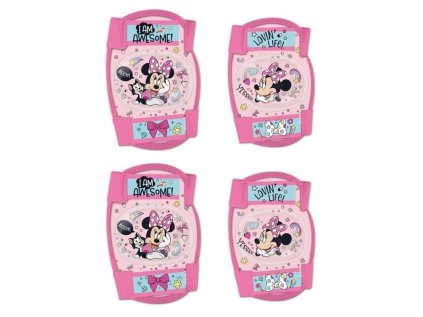 SADA 4 KS CHRÁNIČE KOLEN A LOKTŮ MINNIE Seven 59094 (Velikost uni)