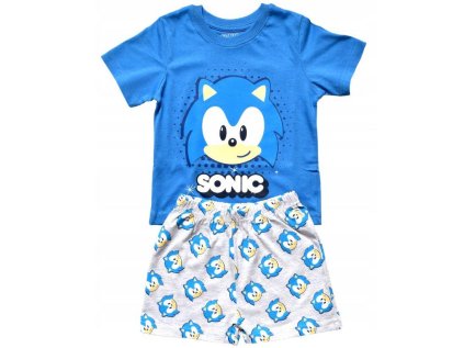 PYŽAMO SONIC Em 023 modro - šedé (Velikost 98)