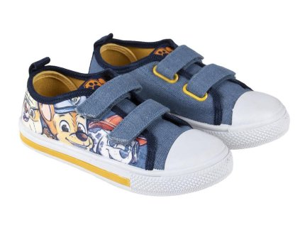 SVÍTÍCÍ TENISKY TLAPKOVÁ PATROLA Cer 4863 modré (Velikost 23)