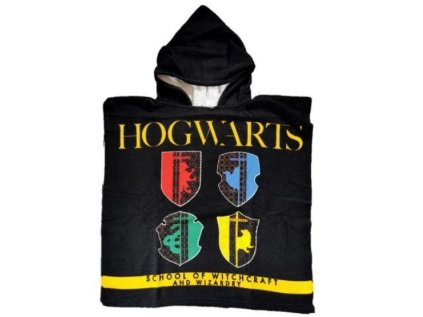 PONČO HARRY POTTER em 296 černé (Velikost uni)