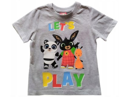 TRIČKO BING em 053 šedé (Velikost 122)