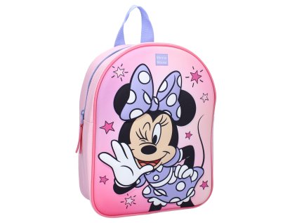 3D BATOH MINNIE 29 cm Va 088-3470 růžový (Velikost uni)