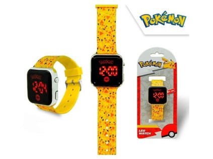 LED HODINKY POKÉMON Eur 4320 žluté (Velikost uni)