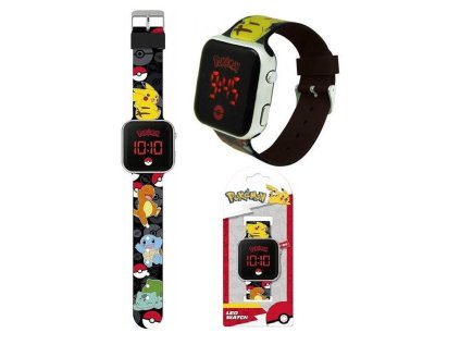 LED HODINKY POKÉMON Eur pok4322 ku černé (Velikost uni)