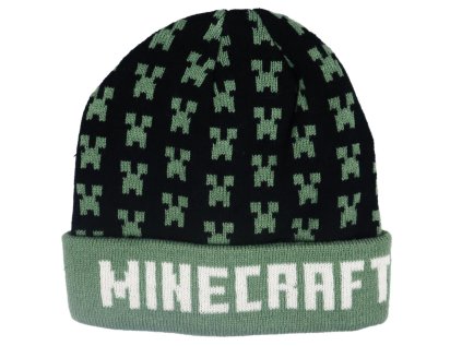 ČEPICE MINECRAFT F uk 23 - 68351 černá (Velikost 54)