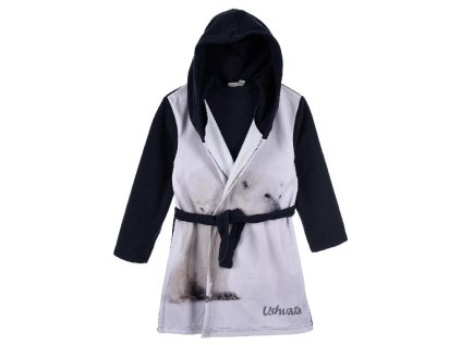 ŽUPAN USHUAIA Usrh 024 tm. modrý - lední medvěd (Velikost 3)