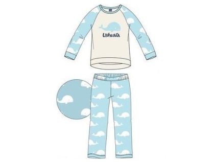 PYŽAMO USHUAIA Usrh usrh 052 grey (Velikost 3)