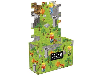 STOJÁNEK NA PSACÍ POTŘEBY MINECRAFT BACK UP Der PPSB5 A61 (Velikost uni)