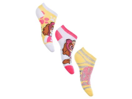 SADA 3 KS PONOŽKY TLAPKOVÁ PATROLA we 0634-2 (Velikost 23-26)