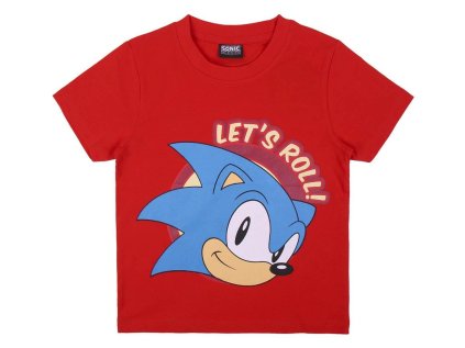 TRIČKO SONIC Cer 7580 červené (Velikost 8)