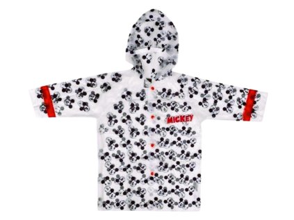 PLÁŠTĚNKA MICKEY em 7883 transparentní (Velikost 98-104)