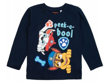 TRIKO TLAPKOVÁ PATROLA em 1618 tm. modré (Velikost 98)