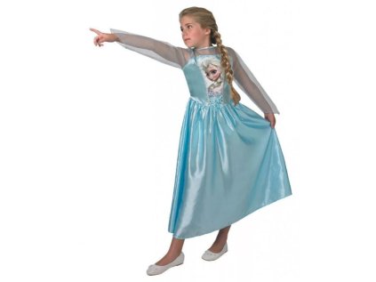 KOSTÝM FROZEN ELSA J 610494 (Velikost 9-10)