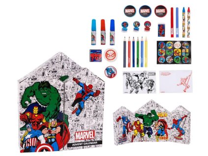 ADVENTNÍ KALENDÁŘ AVENGERS Cer 820 (Velikost uni)