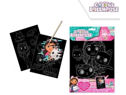 VYŠKRÁBÁVACÍ SADA GABBYS DOLLHOUSE Eur gd 00032 (Velikost uni)