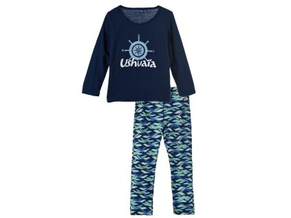 PYŽAMO USHUAIA Usrh 064 tm. modré (Velikost 3)