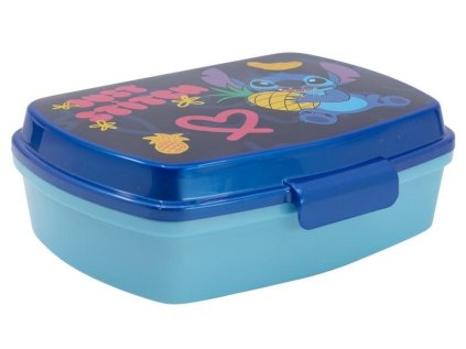 BOX NA SVAČINU LILO A STITCH stor 75074 tyrkysový (Velikost uni)