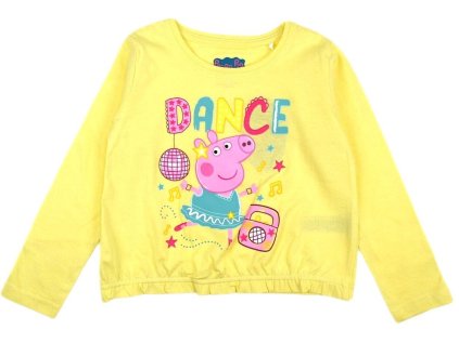 TRIKO PEPPA PIG em 935 žluté (Velikost 92)