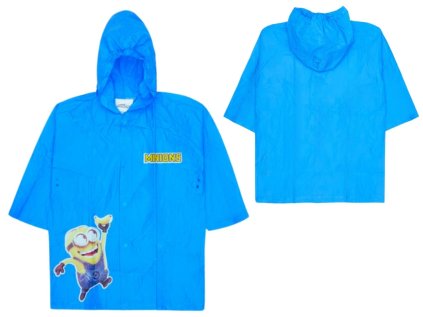 PLÁŠTĚNKA MIMONI em 838 modrá (Velikost 98-104)